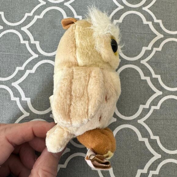 Vintage Harry Potter Owl Plush Doll Tiny 4" Keychain Stuffed Animal Collectible - Picture 4 of 8